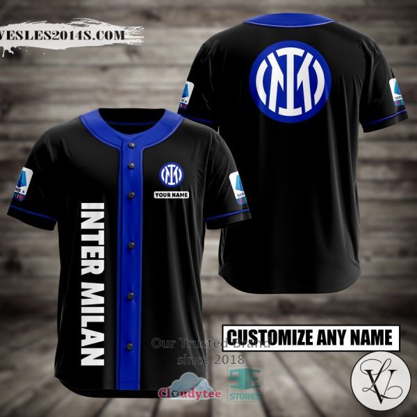 Personalized Inter Milan Custom Baseball Jersey