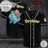 Personalized Ivysaur Baseball Jersey – Black