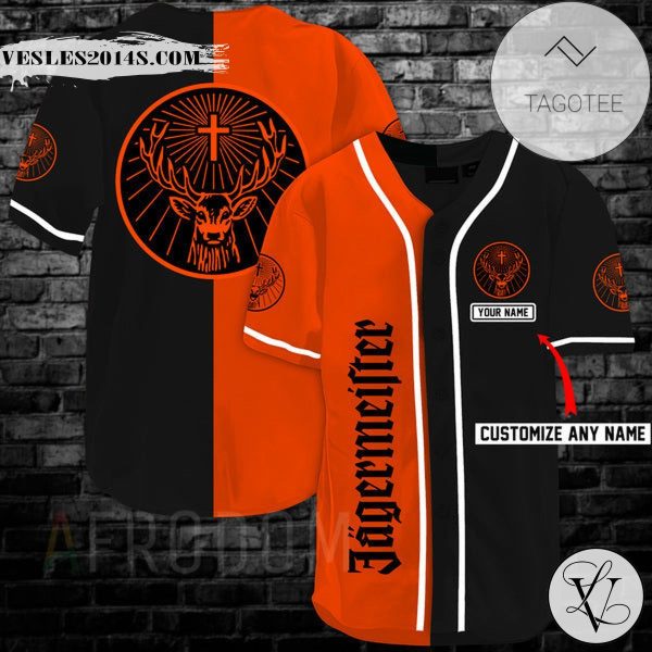 Personalized Jagermeister Baseball Jersey