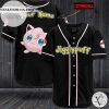 Personalized Jigglypuff Baseball Jersey – Black