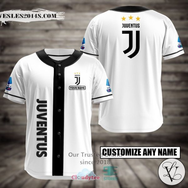 Personalized Juventus Custom Baseball Jersey