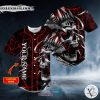 Personalized King Skull Custom Baseball Jersey