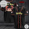 Personalized Krabby Baseball Jersey – Black