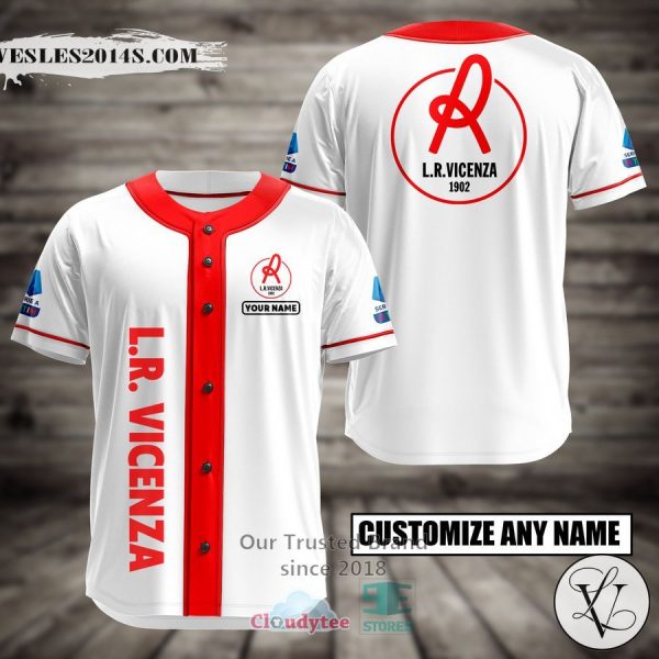 Personalized L.R. Vicenza Custom Baseball Jersey