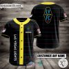 Personalized Las Vegas Lights Custom Baseball Jersey
