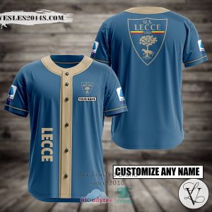Personalized Lecce Custom Baseball Jersey