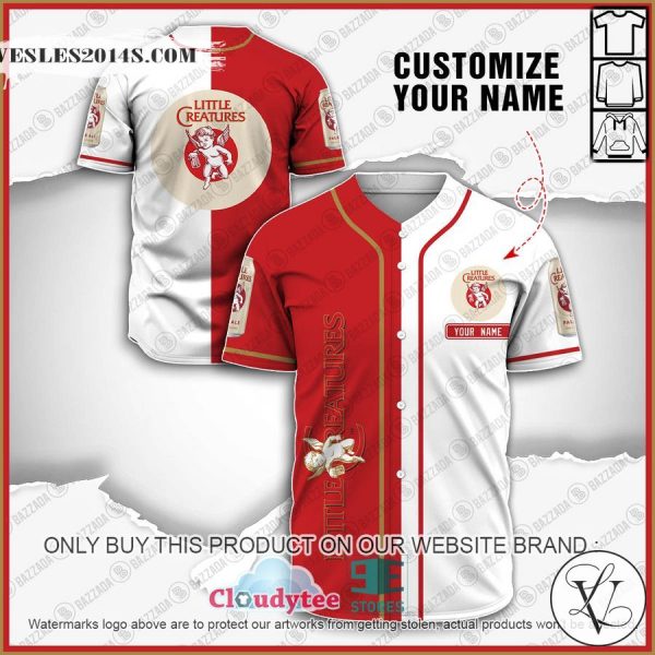 Personalized Little Creatures Baseball Jersey Shirt