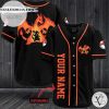 Personalized Lizardon Baseball Jersey – Black
