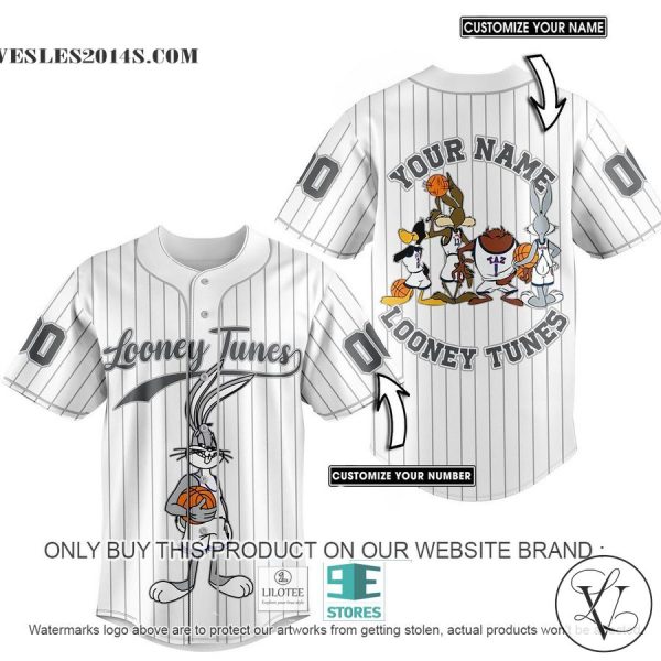 Personalized Looney tunes Baseball Jersey