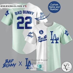 Personalized Los Angeles Dodgers Baseball Jersey