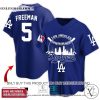 Personalized Los Angeles Dodgers MLB blue Baseball Jersey
