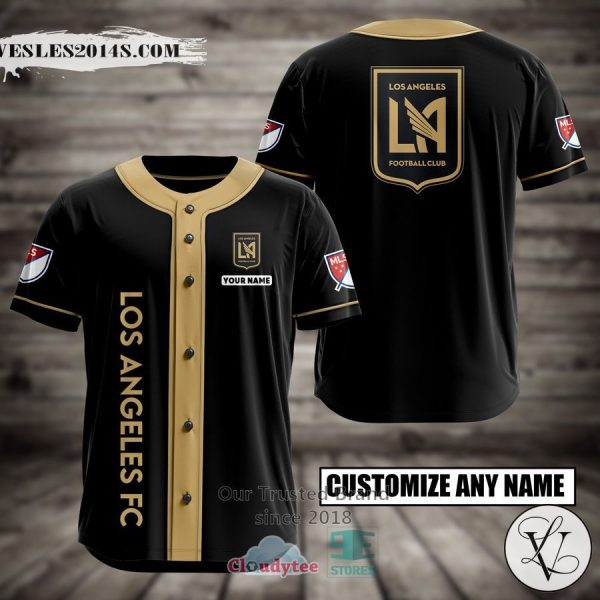 Personalized Los Angeles FC Custom Baseball Jersey