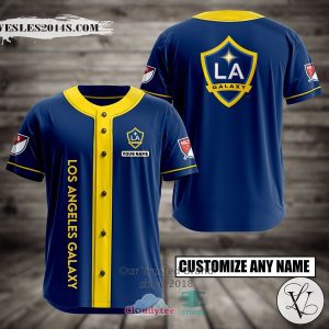 Personalized Los Angeles Galaxy Custom Baseball Jersey