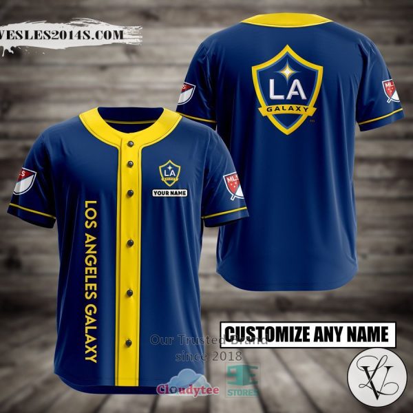 Personalized Los Angeles Galaxy Custom Baseball Jersey