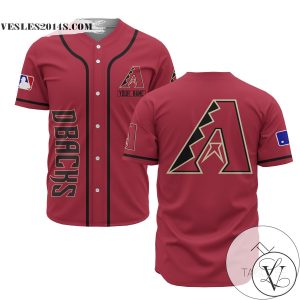 Personalized MLB Arizona Diamondbacks Red Baseball Customized Men Jersey