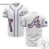 Personalized MLB Atlanta Braves White Baseball Customized Men Jersey
