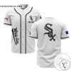 Personalized MLB Chicago White Sox White Baseball Customized Men Jersey