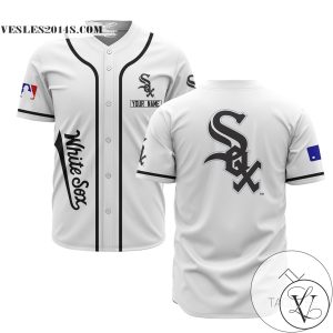 Personalized MLB Chicago White Sox White Baseball Customized Men Jersey