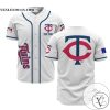 Personalized MLB Minnesota Twins White Baseball Customized Men Jersey