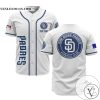 Personalized MLB San Diego Padres White Baseball Customized Men Jersey