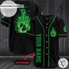 Personalized Meganium Baseball Jersey – Black