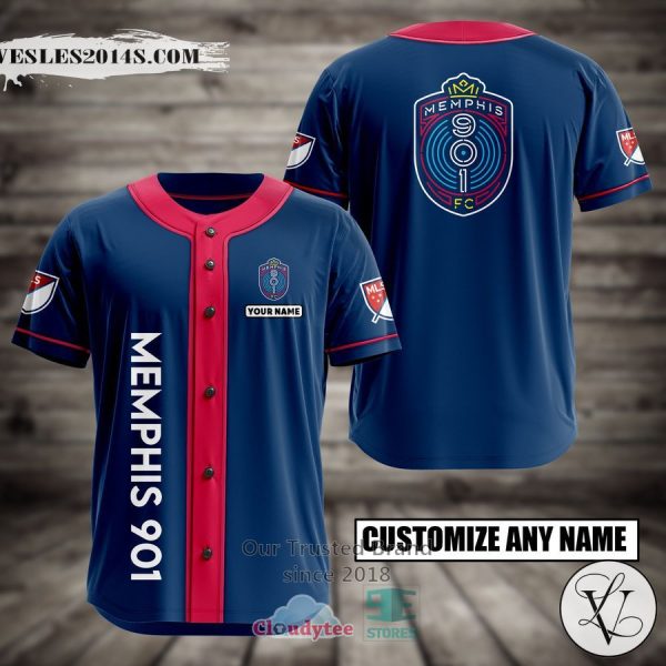 Personalized Memphis 901 Custom Baseball Jersey