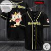 Personalized Meowth Baseball Jersey – Black