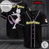 Personalized Mewtwo Baseball Jersey – Black