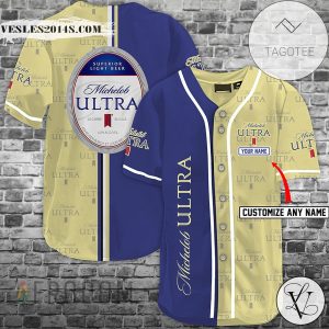 Personalized Michelob Ultra Baseball Jersey