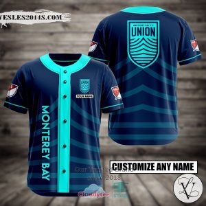 Personalized Monterey Bay Custom Baseball Jersey