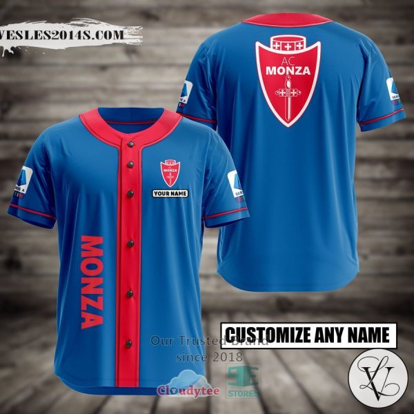 Personalized Monza Custom Baseball Jersey