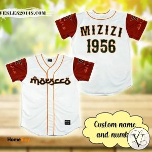 Personalized Morocco Baseball Jersey