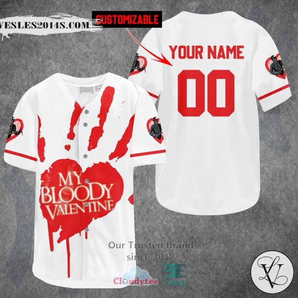 Personalized My Bloody Valentine Baseball Jersey