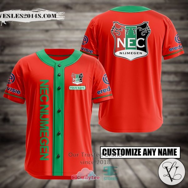 Personalized NEC Nijmegen Custom Baseball Jersey