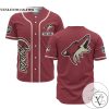 Personalized NHL Arizona Coyotes Red Baseball Customized Jersey