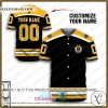 Personalized NHL Boston Bruins Baseball Jersey Shirt