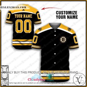 Personalized NHL Boston Bruins Baseball Jersey Shirt