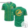 Personalized NHL California Golden Seals Green Baseball Customized Jersey