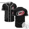 Personalized NHL Carolina Hurricanes Baseball Black Customized Jersey