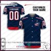Personalized NHL Columbus Blue Jackets Baseball Jersey Shirt