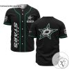 Personalized NHL Dallas Stars Baseball Black Customized Jersey