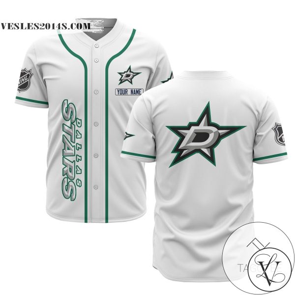 Personalized NHL Dallas Stars Baseball Customized Jersey