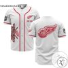 Personalized NHL Detroit Red Wings Baseball White Customized Jersey