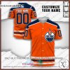 Personalized NHL Edmonton Oilers Baseball Jersey Shirt