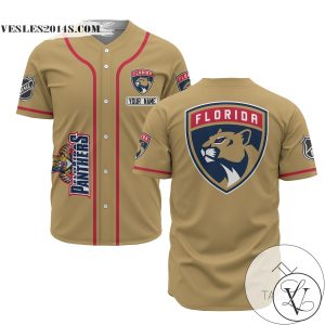 Personalized NHL Florida Panthers Baseball Customized Jersey