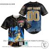 Personalized NHL Florida Panthers With Star War Concepts Baseball Jersey
