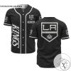 Personalized NHL Los Angeles Kings Baseball Black Customized Jersey