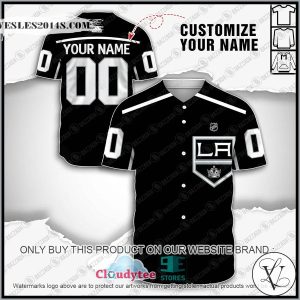 Personalized NHL Los Angeles Kings Baseball Jersey Shirt