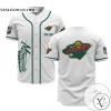 Personalized NHL Minnesota Wild Baseball White Customized Jersey