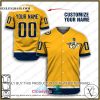Personalized NHL Nashville Predators Baseball Jersey Shirt
